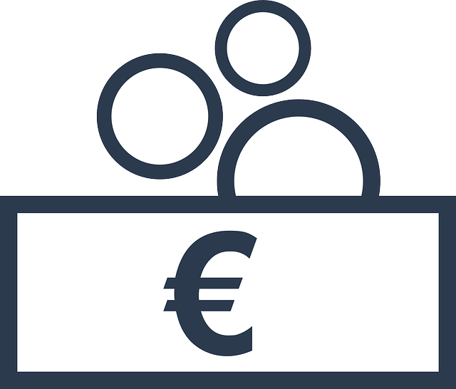 peníze, černobílá ilustrace